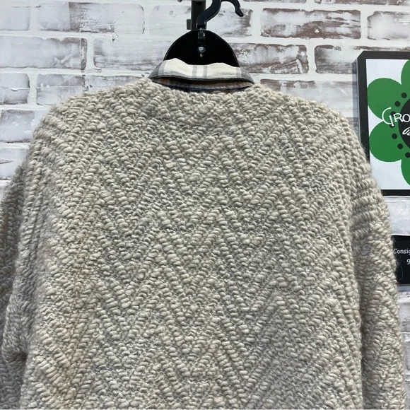 Eileen Fisher Women's Soft ivory  Cardigan medium - Picture 6 of 8